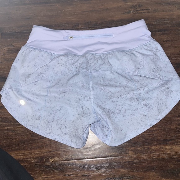 Lululemon speed up shorts, multicoloured purple - Picture 3 of 6